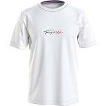 Białe Koszulki męskie marki Tommy Hilfiger w rozmiarze XXL 