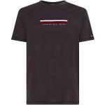 Czarne Koszulki męskie marki Tommy Hilfiger w rozmiarze M 