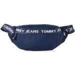 Granatowe Saszetki nerki męskie eleganckie dżinsowe marki Tommy Hilfiger Essentials - Zrównoważony rozwój 