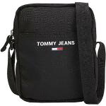 Czarne Torebki na ramię dżinsowe marki Tommy Hilfiger 