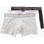Tommy Hilfiger - Obcisłe bokserki męskie – bawełna ze stretchem pakowane po 3 szt., szary|czarny|biały