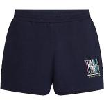 Niebieskie Krótkie spodnie damskie marki Tommy Hilfiger w rozmiarze L 