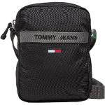 Czarne Torby na ramię męskie dżinsowe marki Tommy Hilfiger 