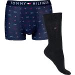 Niebieskie Zestawy skarpetek męskie marki Tommy Hilfiger w rozmiarze XL 
