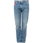Niebieskie Jeansy rurki męskie dżinsowe o szerokości 34 o długości 34 marki Tommy Hilfiger TOMMY JEANS 