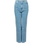 Niebieskie Proste jeansy damskie dżinsowe marki Tommy Hilfiger TOMMY JEANS 