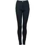 Granatowe Jeansy z wysokim stanem damskie Skinny fit dżinsowe o szerokości 26 o długości 32 marki Tommy Hilfiger TOMMY JEANS w rozmiarze XXS 