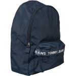 Niebieskie Plecaki sportowe dżinsowe marki Tommy Hilfiger TOMMY JEANS 