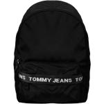 Czarne Plecaki sportowe dżinsowe marki Tommy Hilfiger TOMMY JEANS 