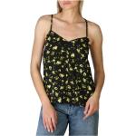Wielokolorowe Koszulki z nadrukiem damskie bez rękawów z poliestru na wiosnę marki Calvin Klein w rozmiarze L 