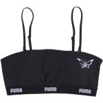Czarne Biustonosze damskie marki Puma w rozmiarze L 