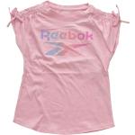 Różowe Koszulki dziecięce z krótkim rękawkiem dla chłopców marki Reebok 