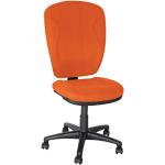 Topsit Krzesło biurowe, tkanina, pomarańczowe