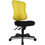 Czarne Krzesła biurowe z regulacją wysokości z motywem Niemiec z tworzywa sztucznego marki Topstar Made in Germany 
