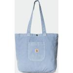 Przecenione Niebieskie Shopper bags bawełniane marki Carhartt WIP 