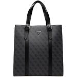 Czarne Shopper bags damskie eleganckie marki Guess 