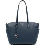 Niebieskie Shopper bags damskie eleganckie marki Michael Kors MICHAEL 