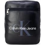 Czarne Torby na ramię męskie z poliestru marki Calvin Klein Jeans 