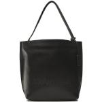 Czarne Shopper bags damskie marki Calvin Klein 