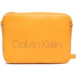 Przecenione Pomarańczowe Torby listonoszki damskie marki Calvin Klein 