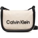 Przecenione Beżowe Torebki na ramię damskie marki Calvin Klein 