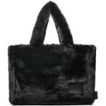Przecenione Czarne Shopper bags damskie marki DKNY | Donna Karan 