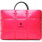Różowe Shopper bags damskie marki FURLA 