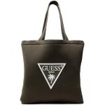 Przecenione Zielone Shopper bags damskie marki Guess 