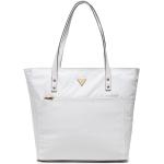 Przecenione Białe Shopper bags damskie marki Guess 