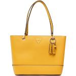 Żółte Shopper bags damskie marki Guess 