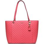 Różowe Shopper bags damskie marki Guess 