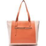 Przecenione Pomarańczowe Shopper bags damskie marki Jenny Fairy 