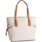 Beżowe Shopper bags damskie marki Michael Kors MICHAEL 