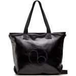 Przecenione Czarne Shopper bags damskie marki Nobo Bags 