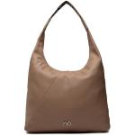 Przecenione Beżowe Shopper bags damskie marki Nobo Bags 