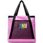 Przecenione Różowe Shopper bags damskie marki Puma 
