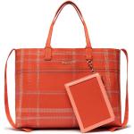 Przecenione Pomarańczowe Shopper bags damskie marki Tommy Hilfiger 