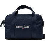 Przecenione Granatowe Torebki na ramię damskie dżinsowe marki Tommy Hilfiger TOMMY JEANS 