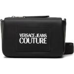 Przecenione Czarne Torby listonoszki damskie dżinsowe marki VERSACE Jeans Couture 