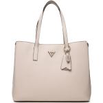 Różowe Shopper bags eleganckie marki Guess 