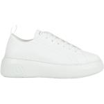 Białe Sneakersy na koturnie marki Armani Exchange w rozmiarze 40 