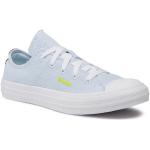 Przecenione Niebieskie Sneakersy sznurowane damskie sportowe marki Converse w rozmiarze 36 