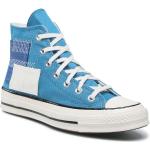 Przecenione Niebieskie Trampki klasyczne damskie sportowe marki Converse w rozmiarze 39 
