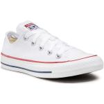 Przecenione Białe Sneakersy sznurowane damskie sportowe marki Converse w rozmiarze 48 