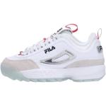 Białe Masywne sneakersy damskie marki Fila w rozmiarze 40 
