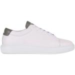 Białe Wysokie sneakersy męskie z wyjmowanymi wkładkami z nappy marki national standard w rozmiarze 46 