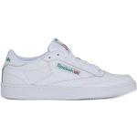 Białe Sneakersy damskie z tkaniny marki Reebok w rozmiarze 44,5 