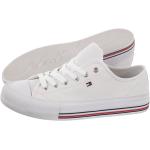 Trampki Tommy Hilfiger Low Cut Lace-Up Sneaker White T3A9-32677-0899 100 (TH735-a)