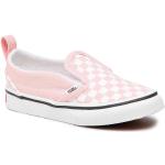Różowe Sneakersy sznurowane damskie sportowe marki Vans w rozmiarze 26 
