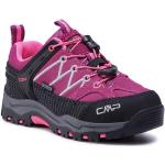 Przecenione Różowe Buty trekkingowe niskie damskie z zamszu marki CMP w rozmiarze 32 